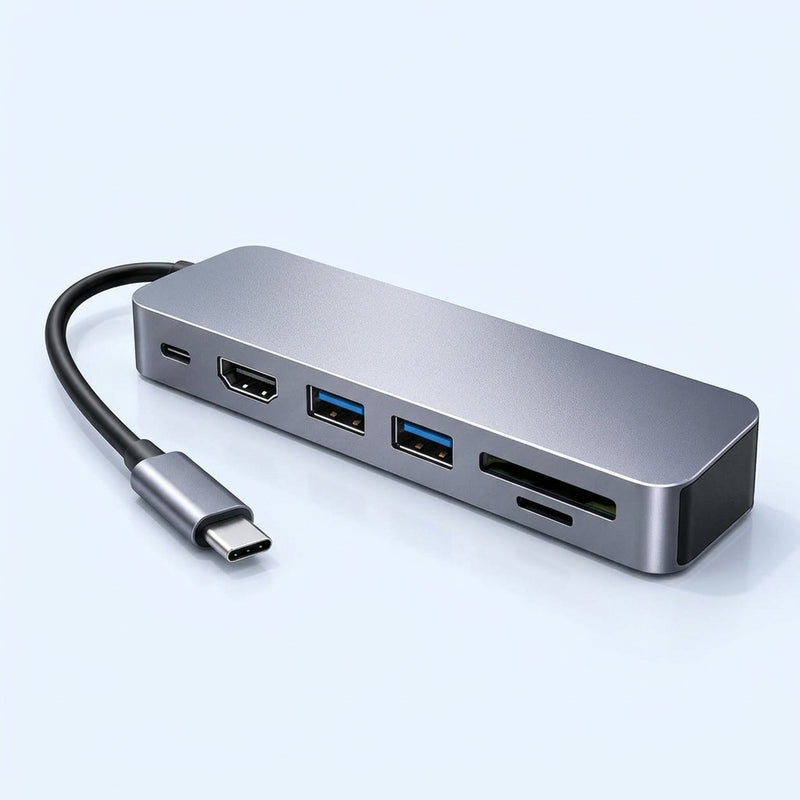 Lorvixen™ ArcDock 7-in-1 USB-C Workspace Hub