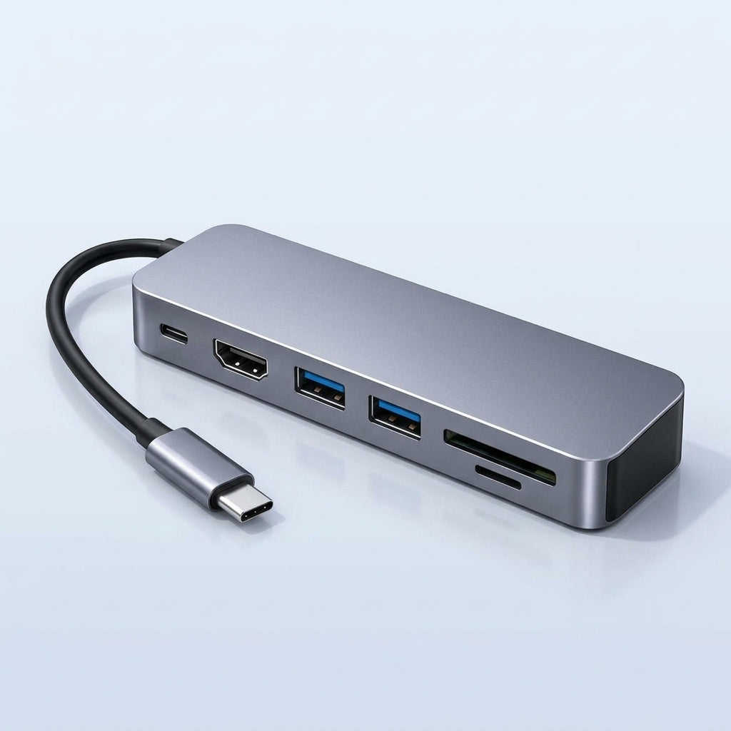 Lorvixen™ ArcDock 7-in-1 USB-C Workspace Hub