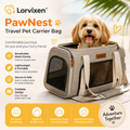 Lorvixen™ PawNest Travel Pet Carrier Bag