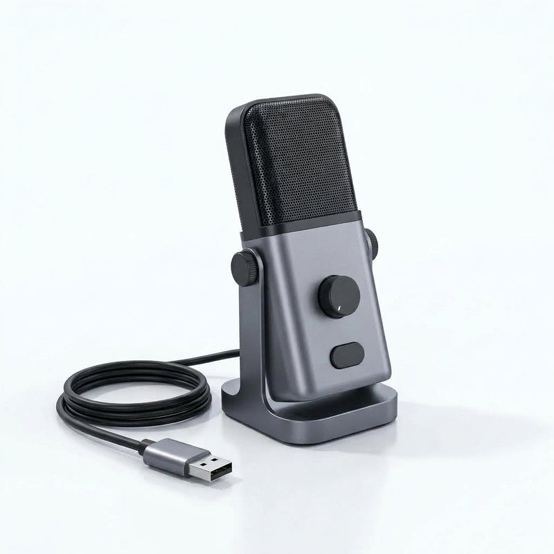 Lorvixen™ VoxPod Compact USB Desktop Microphone