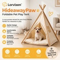 Lorvixen™ HideawayPaw Foldable Pet Play Tent