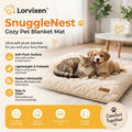 Lorvixen™ SnuggleNest Cozy Pet Blanket Mat